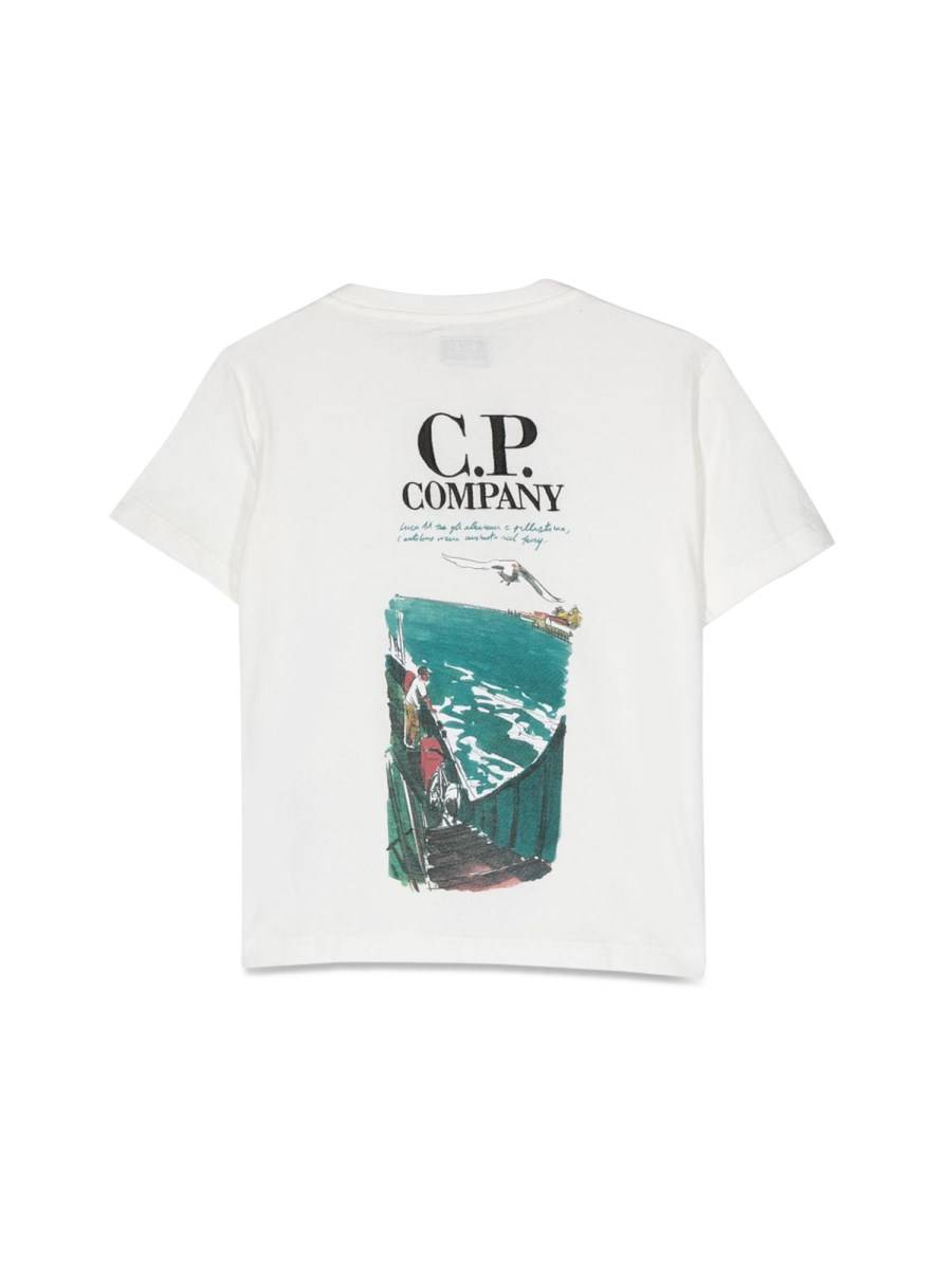C.P. COMPANY GRAPHIC LANDSCAPE T-SHIRT