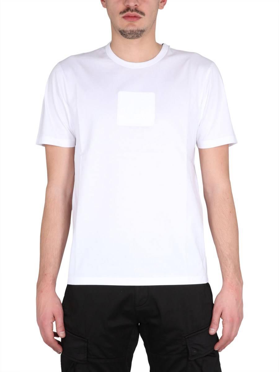 C.P. COMPANY T-SHIRT IN COTONE CON LOGO