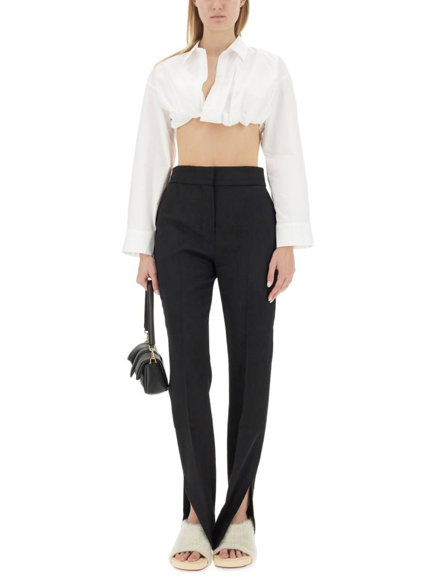 JACQUEMUS CAMICIA "BAHIA COURTE" IN POPELINE DI COTONE