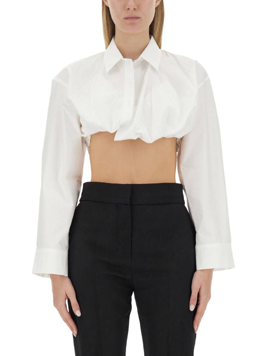 JACQUEMUS CAMICIA "BAHIA COURTE" IN POPELINE DI COTONE