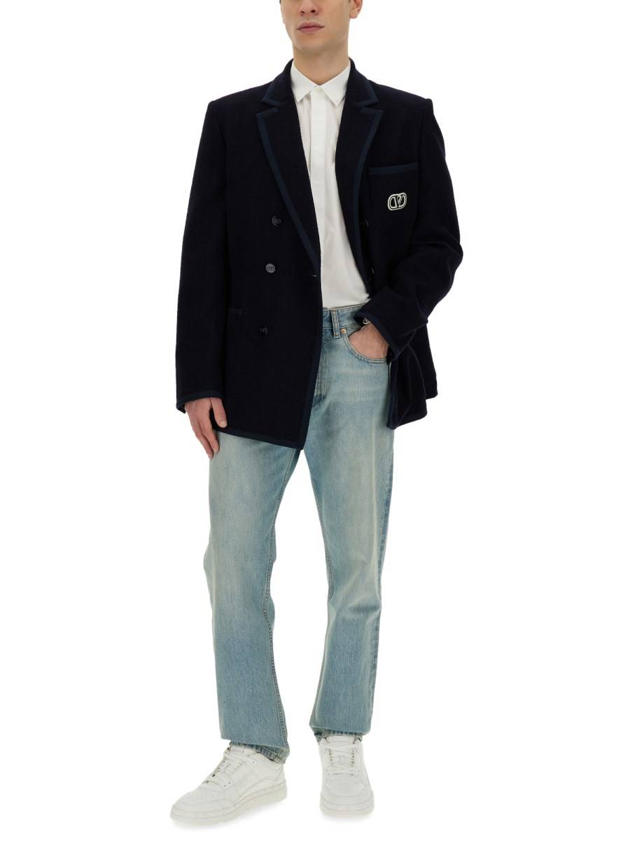 VALENTINO CAMICIA IN COTONE CON BORCHIE ROCKSTUD UNTITLED