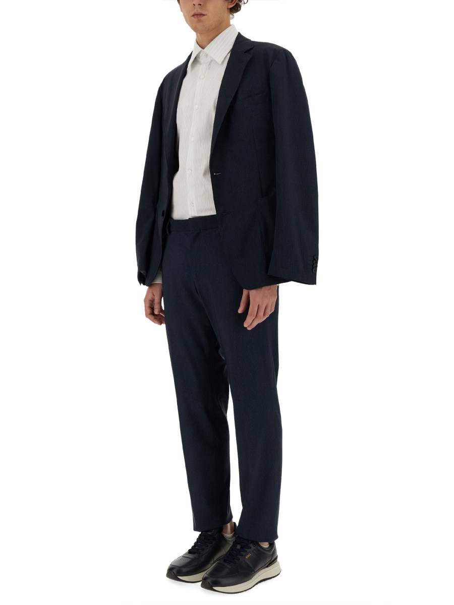 BOSS CAMEL CAMICIA REGULAR FIT IN POPELINE DI COTONE