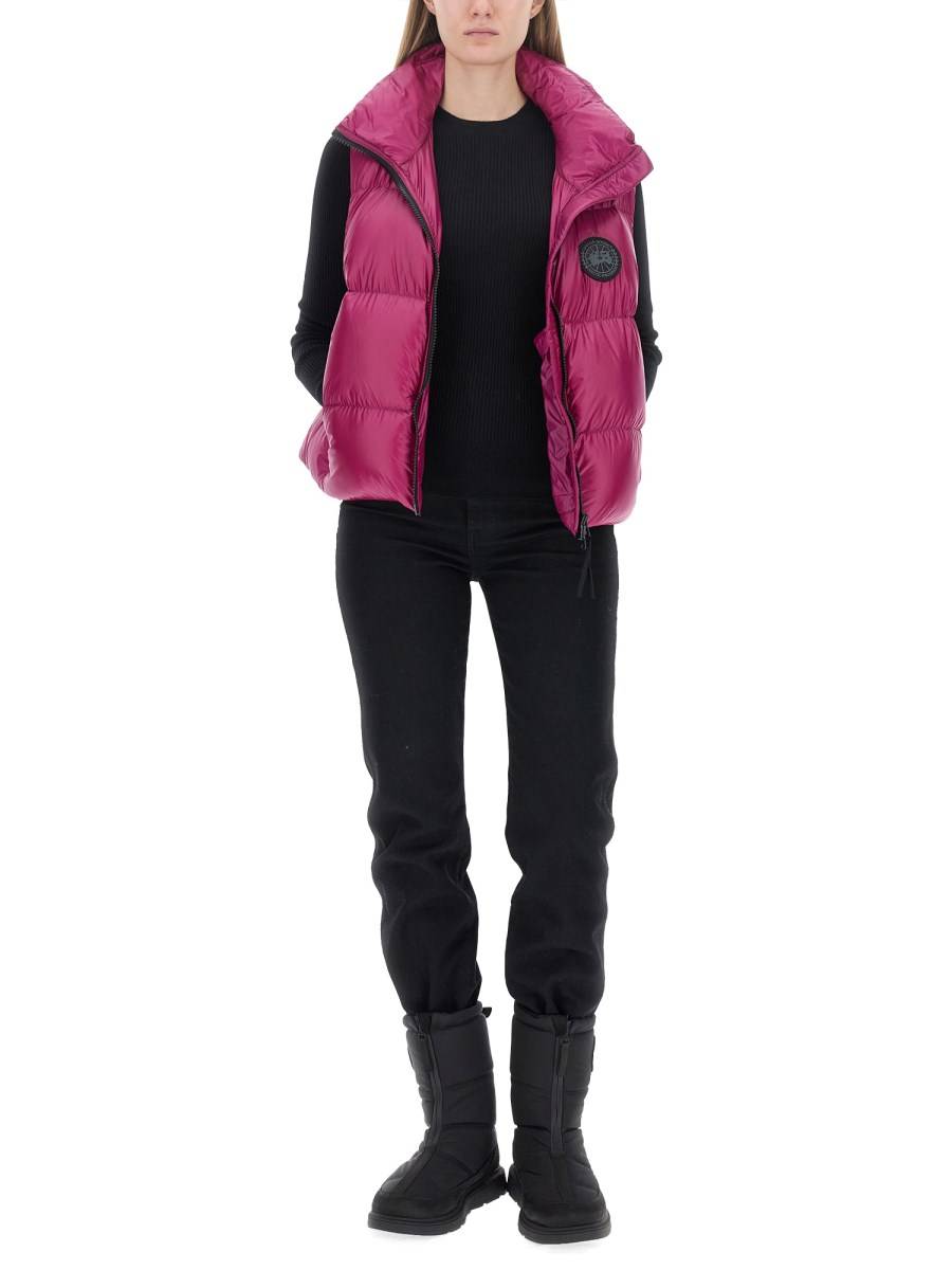 CANADA GOOSE GILET PIUMINO "CYPRESS" CON LOGO