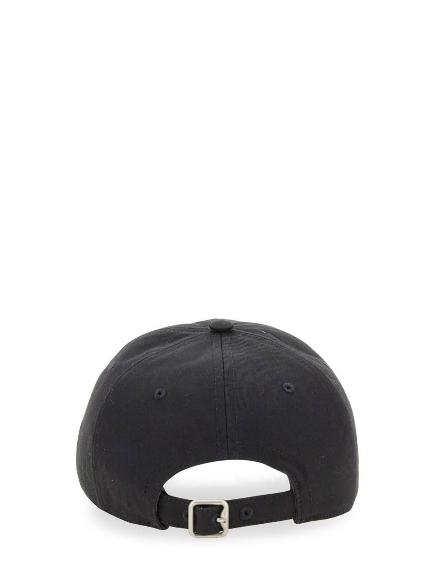 BURBERRY CAPPELLO BASEBALL IN MISTO COTONE CON APPLICAZIONE EKD