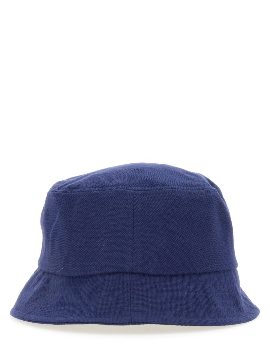 FRED PERRY CAPPELLO BUCKET IN COTONE CON RICAMO LOGO