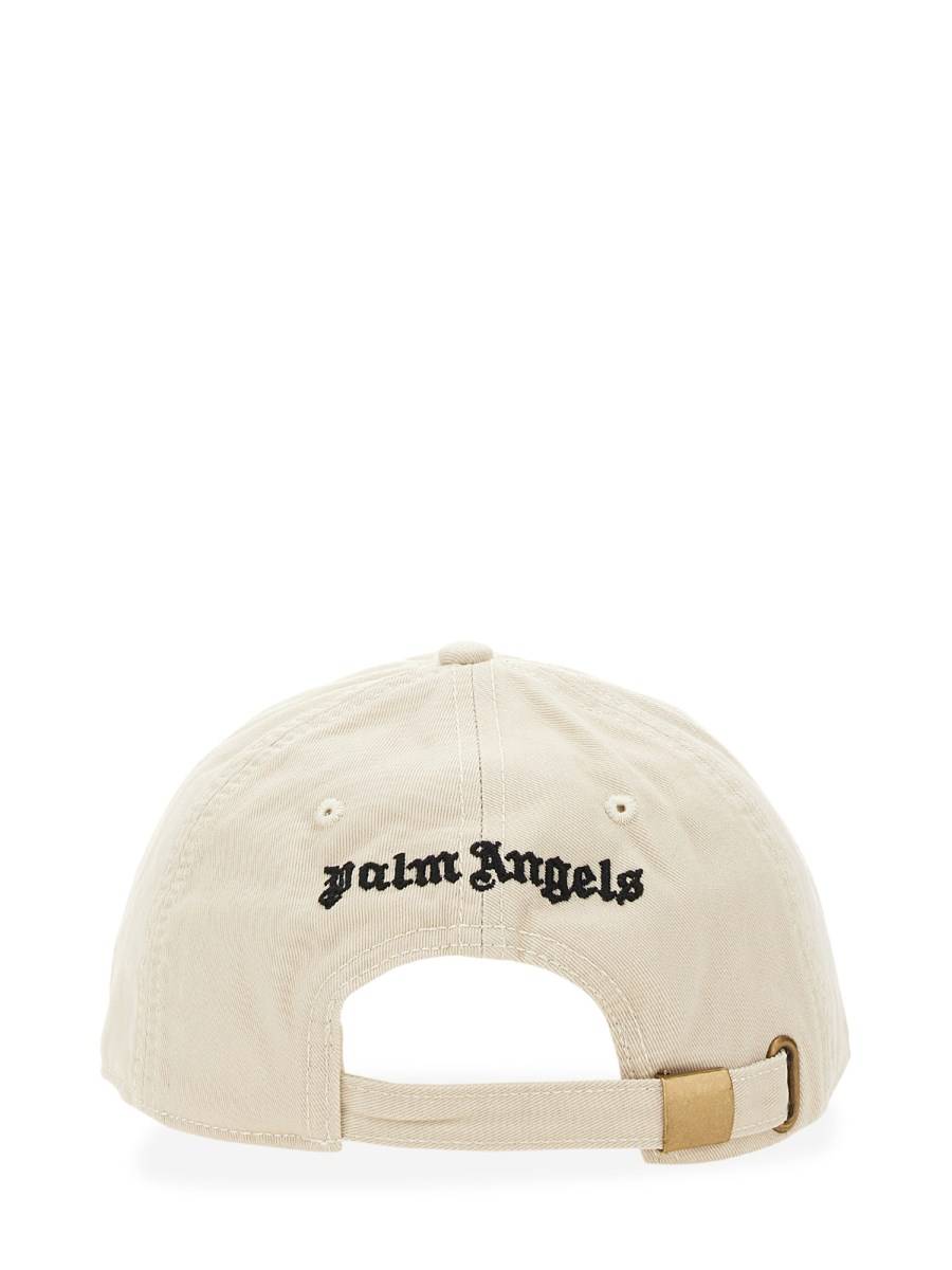 PALM ANGELS CAPPELLO DA BASEBALL IN COTONE CON LOGO