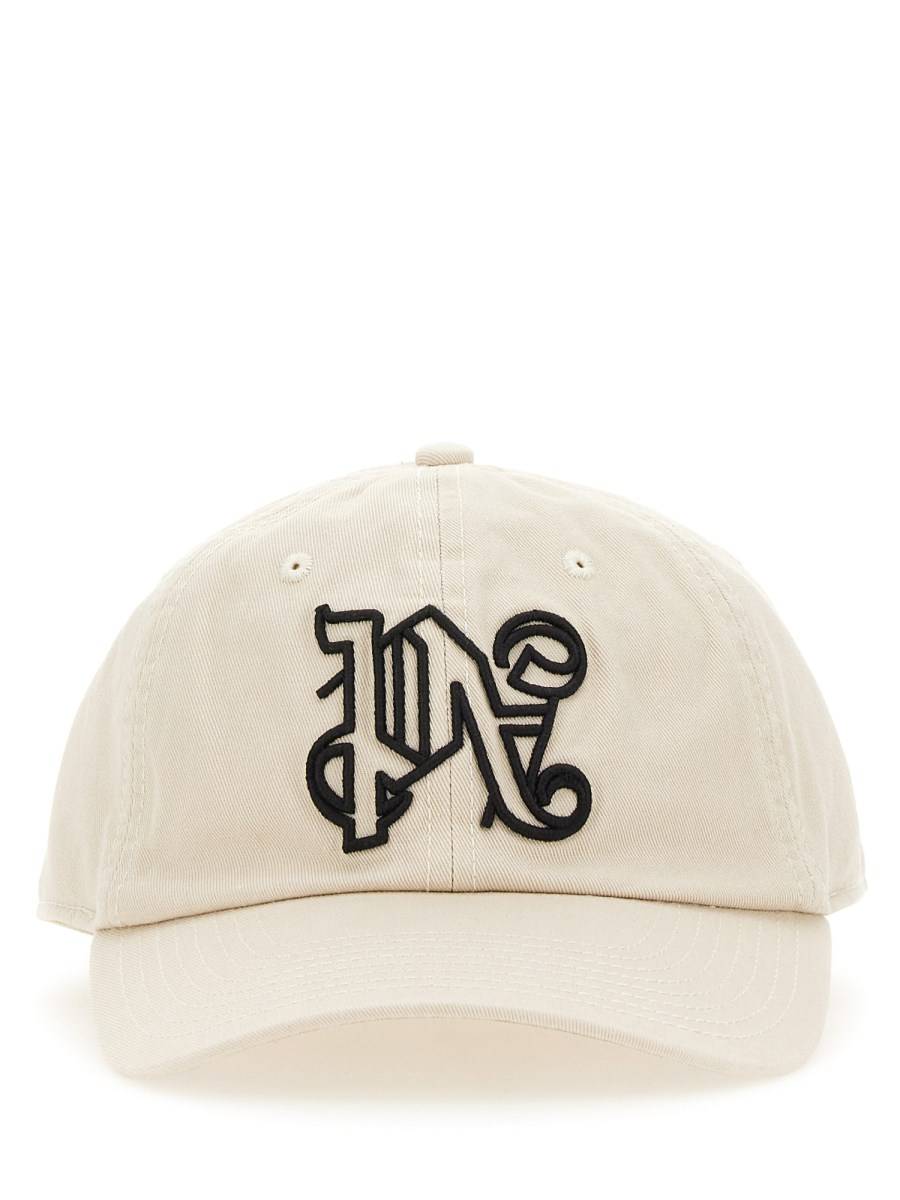 PALM ANGELS CAPPELLO DA BASEBALL IN COTONE CON LOGO