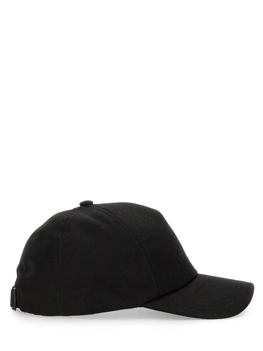 SAINT LAURENT CAPPELLO DA BASEBALL IN COTONE CON LOGO RICAMATO