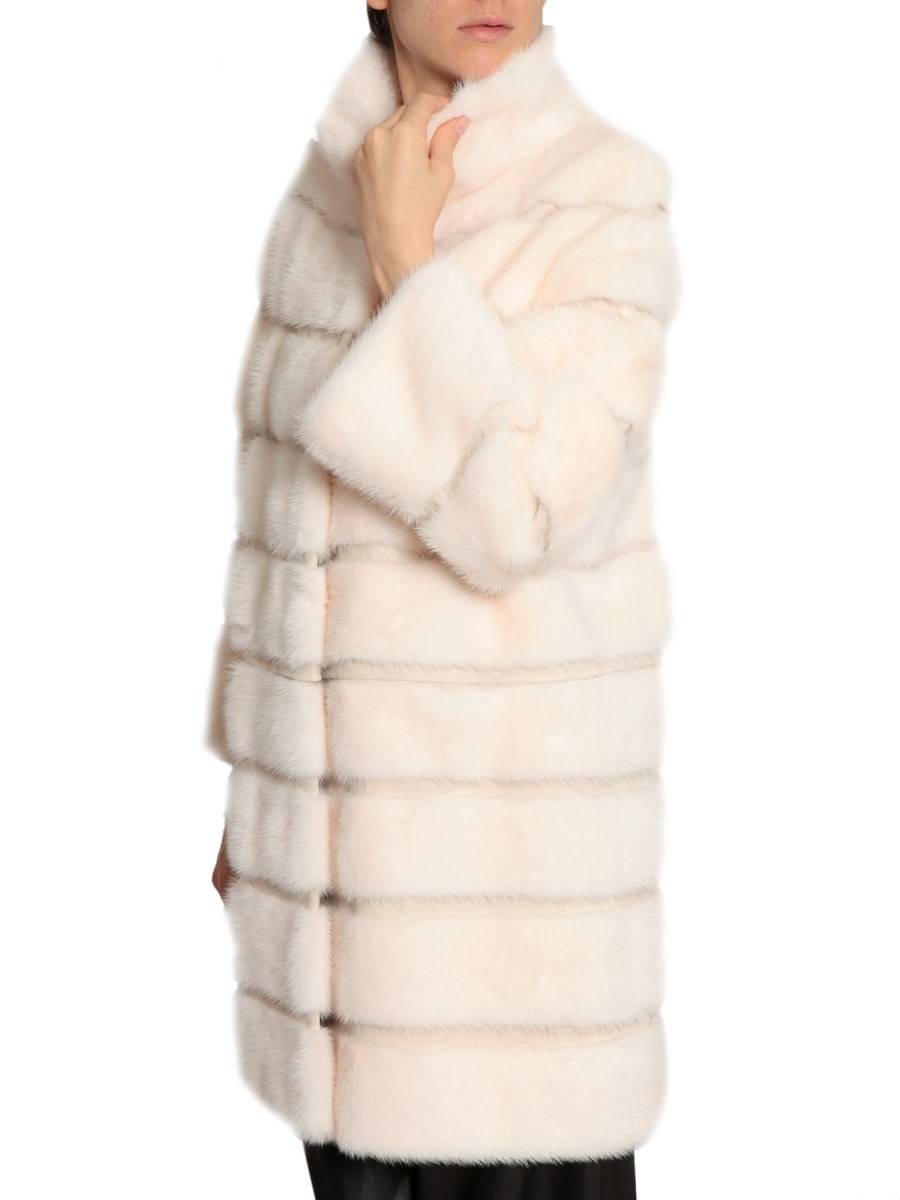 SIMONETTA RAVIZZA CAPPOTTO DALIA IN PELLICCIA DI VISONE