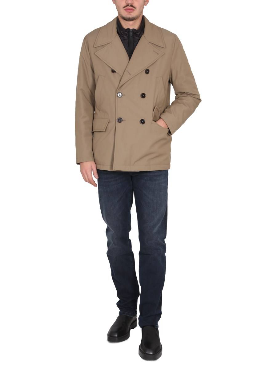 FAY CAPPOTTO PEACOT DOUBLE FRONT IN TESSUTO TECNICO