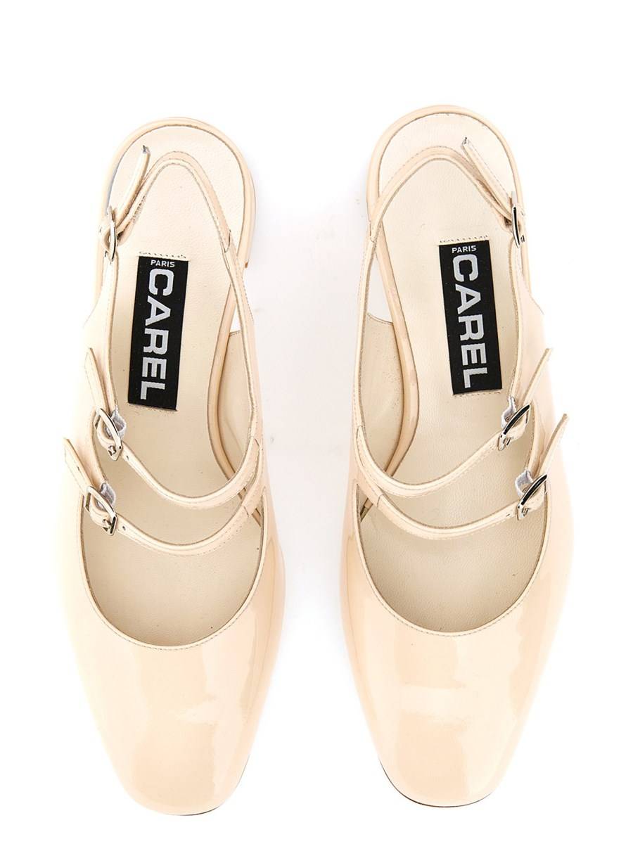 CAREL PARIS PUMP BANANA IN VERNICE