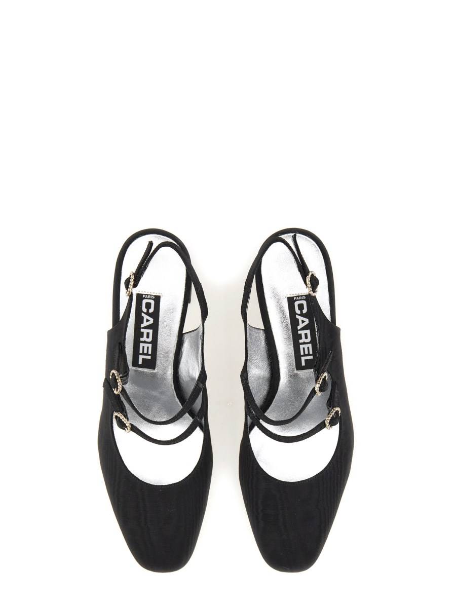 CAREL PARIS PUMPS BANANA IN TESSUTO