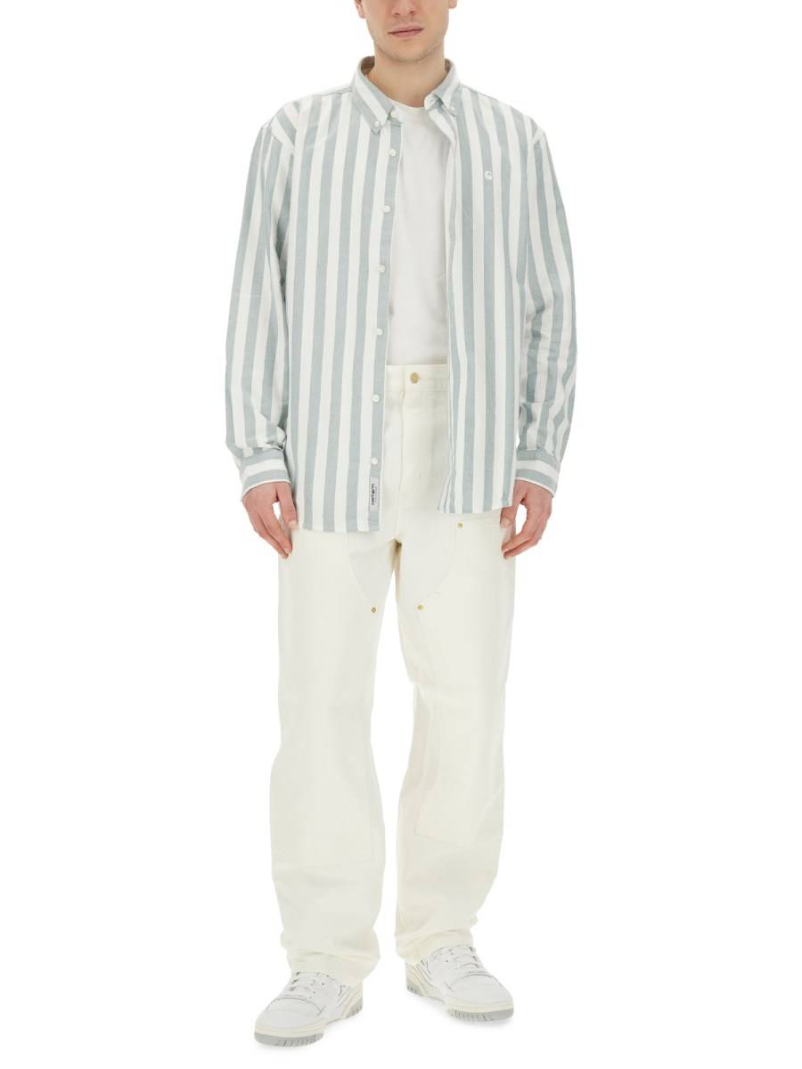 CARHARTT WIP CAMICIA A RIGHE