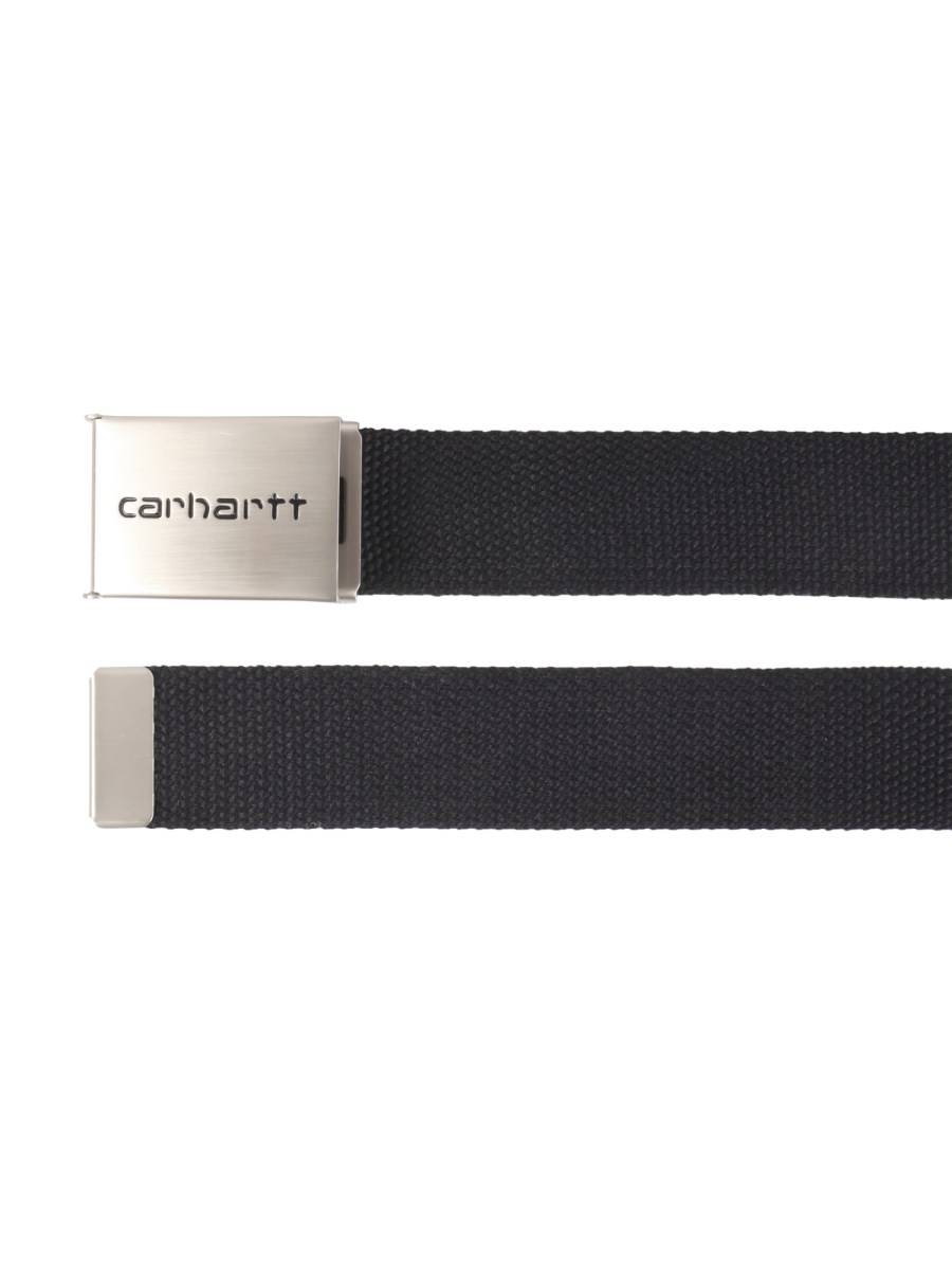 CARHARTT WIP CINTURA NASTRATA CON CLIP LOGATA