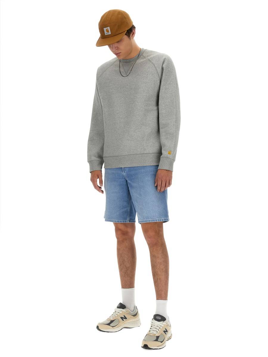 CARHARTT WIP FELPA CHASE IN COTONE