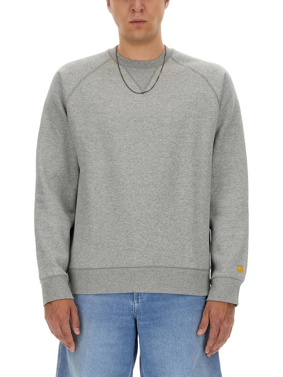 CARHARTT WIP FELPA CHASE IN COTONE