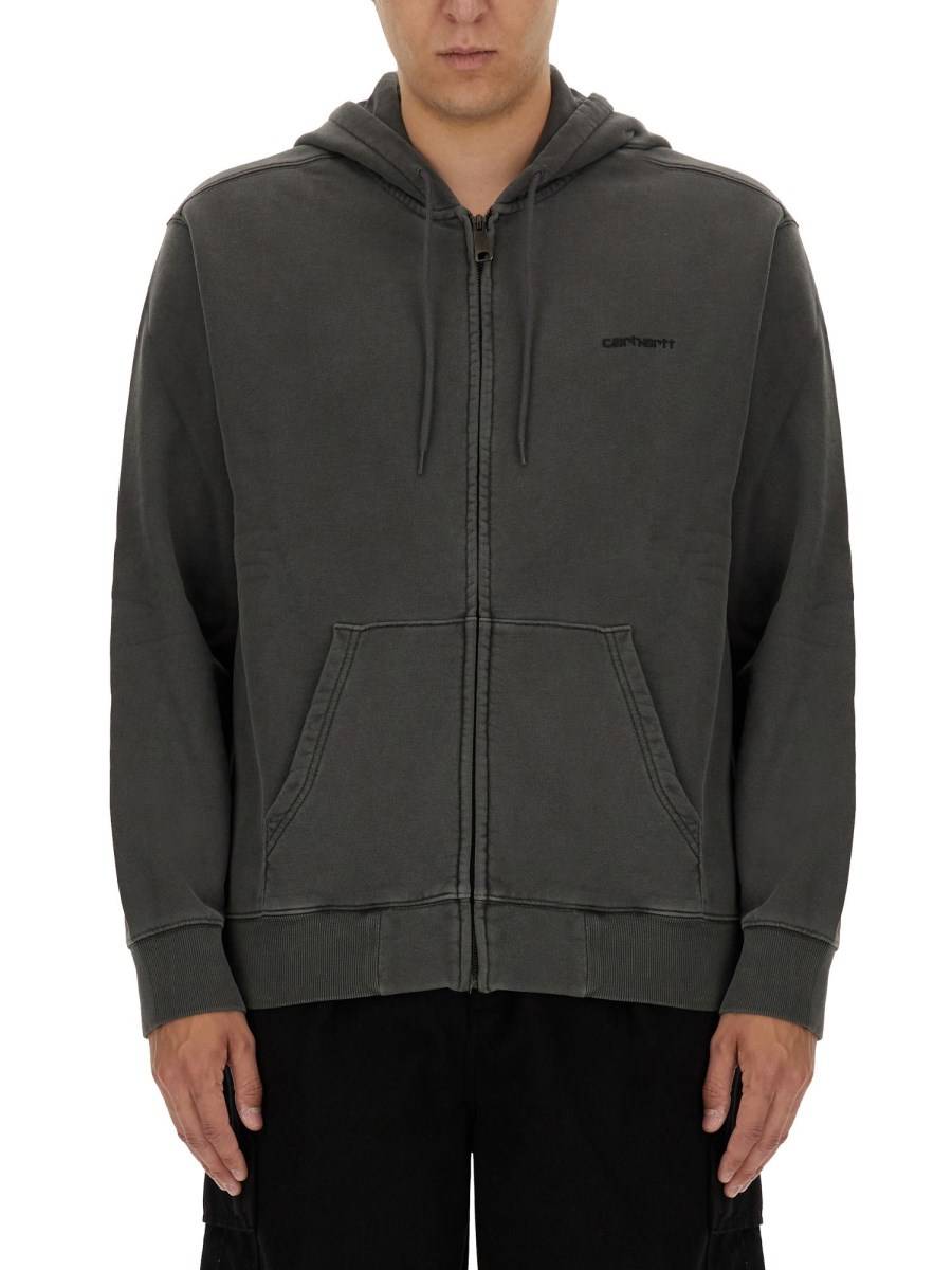 CARHARTT WIP FELPA "DUSTER" IN COTONE