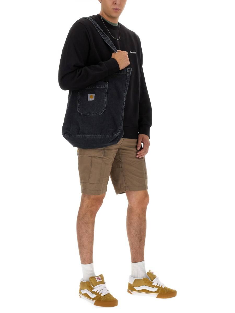 CARHARTT WIP FELPA IN COTONE CON RICAMO LOGO