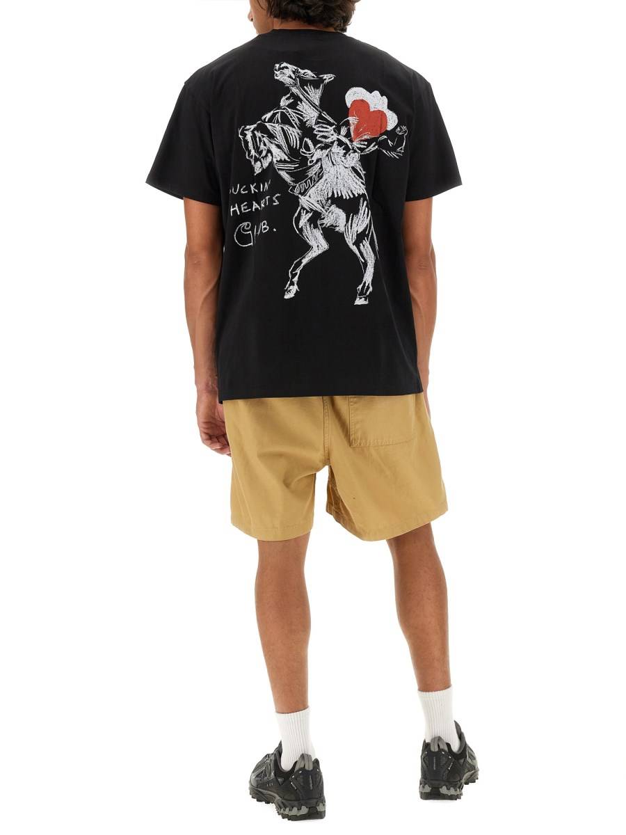 CARHARTT WIP T-SHIRT CON LOGO IN COTONE ORGANICO