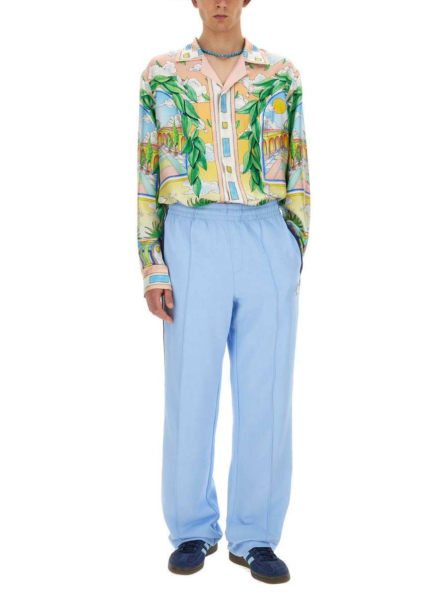CASABLANCA CAMICIA IN SETA CON STAMPA
