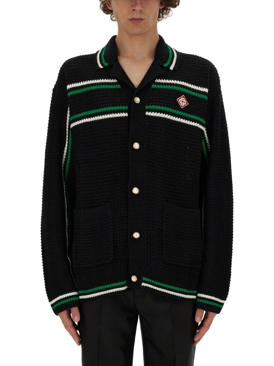 CASABLANCA CARDIGAN IN MAGLIA
