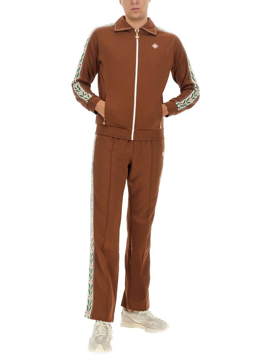CASABLANCA PANTALONE JOGGING CON LOGO