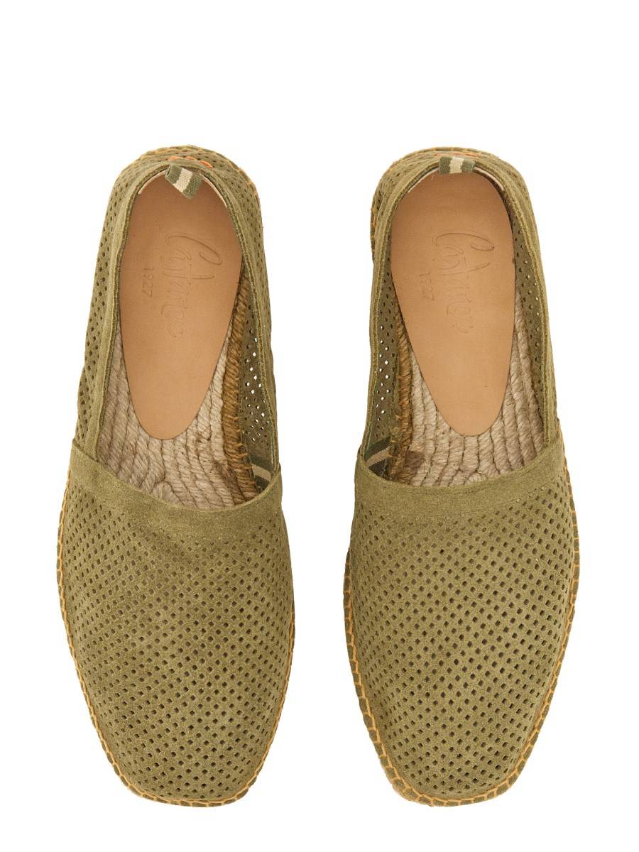 CASTANER ESPADRILLA PABLO IN SUEDE PIERCED