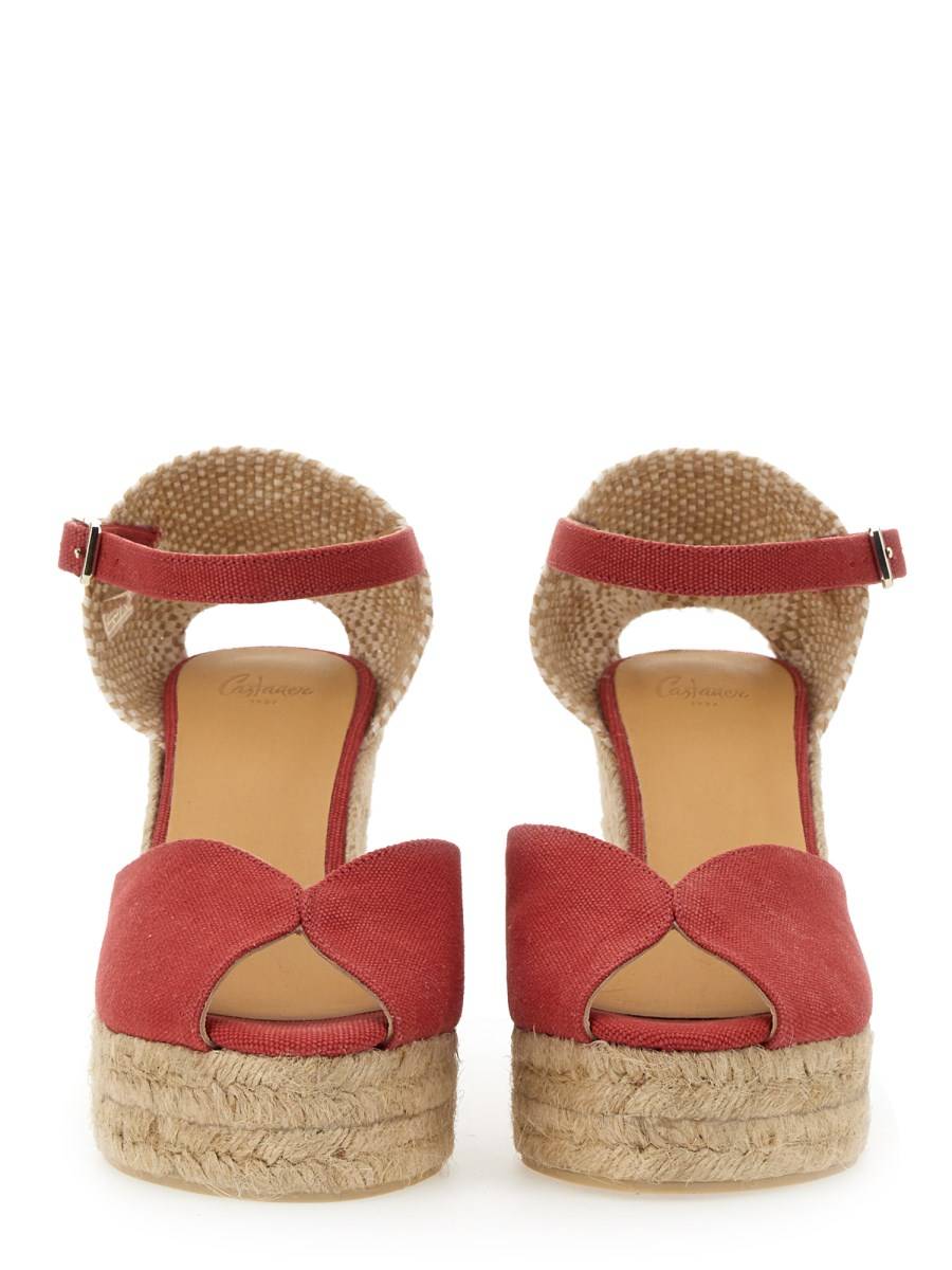 CASTANER SANDALO BIANCA IN COTONE