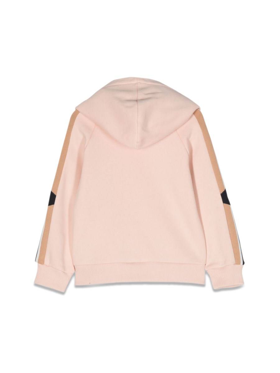 CHLOE' Felpa Con Zip E Cappuccio