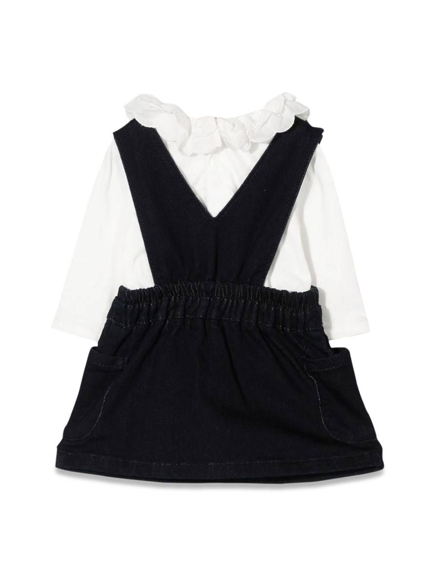 CHLOE' VESTITO+T-SHIRT MANICA LUNGA