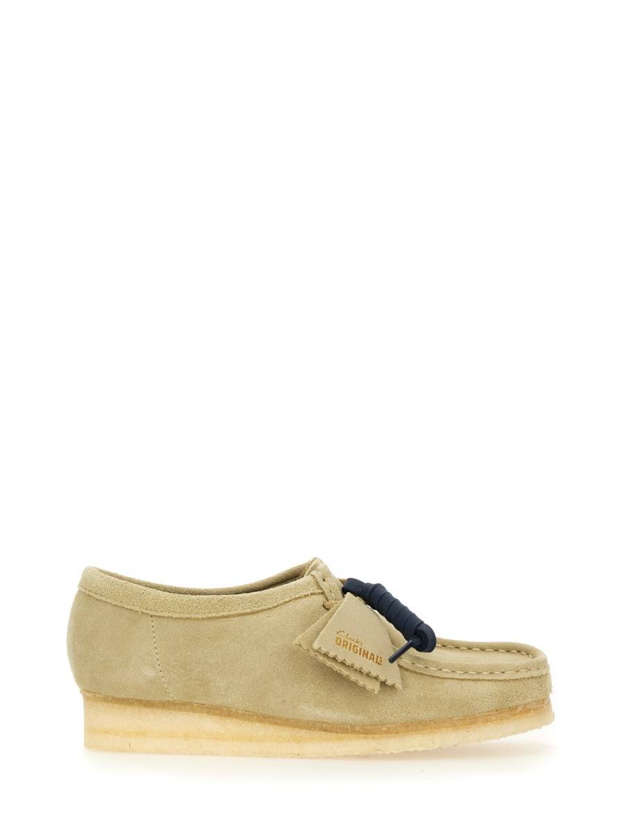 CLARKS SCARPA STRINGATA "WALLABEE" IN PELLE