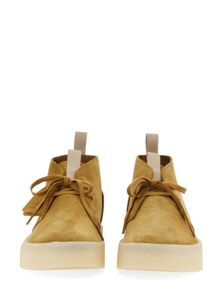 CLARKS STIVALETTO DESERT CUP IN PELLE