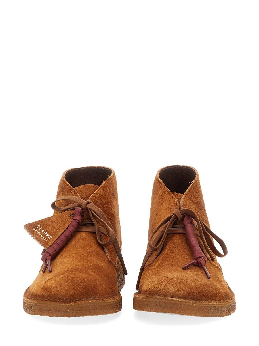 CLARKS STIVALETTO DESERT IN PELLE
