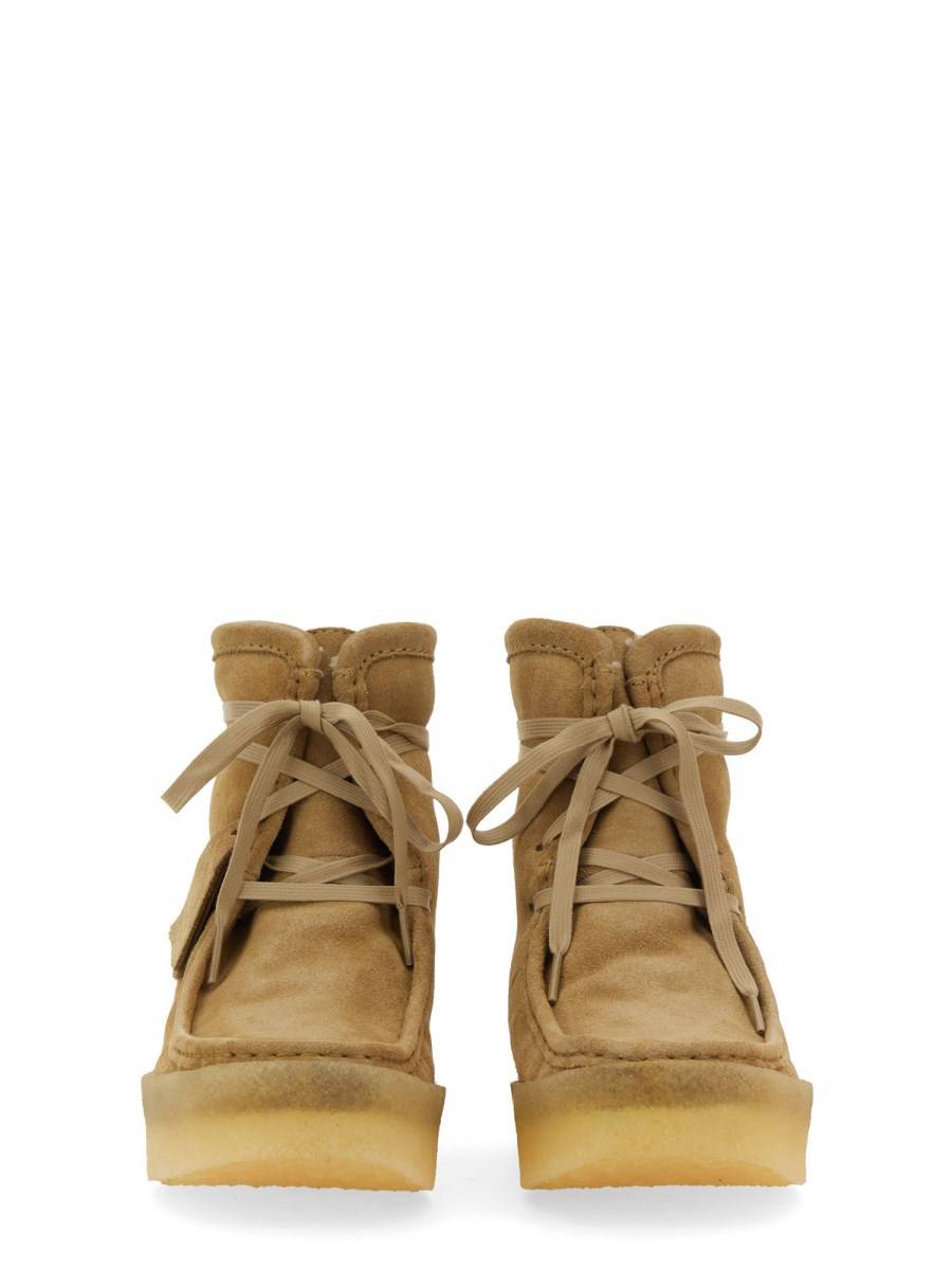 CLARKS STIVALETTO WALLABEECUP HIGH IN PELLE