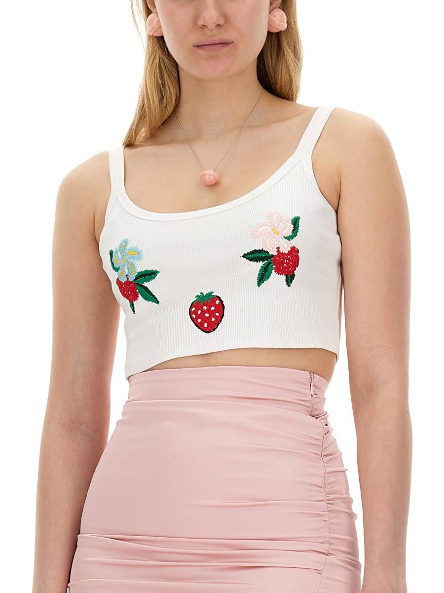 FIORUCCI COLLANA CON CATENA SOTTILE CON "LOLLIPOP" IN RESINA