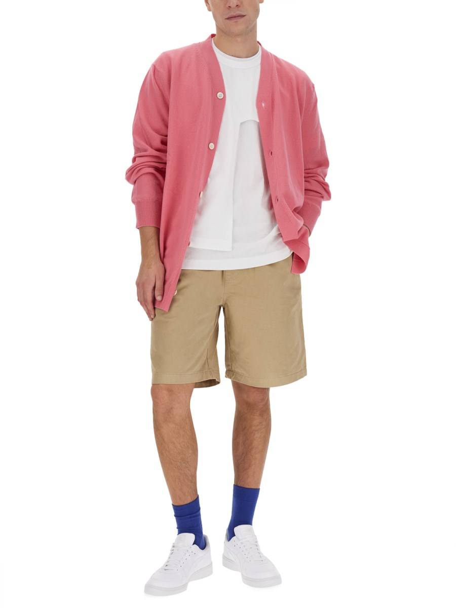 COMME DES GARCONS SHIRT CARDIGAN IN LANA