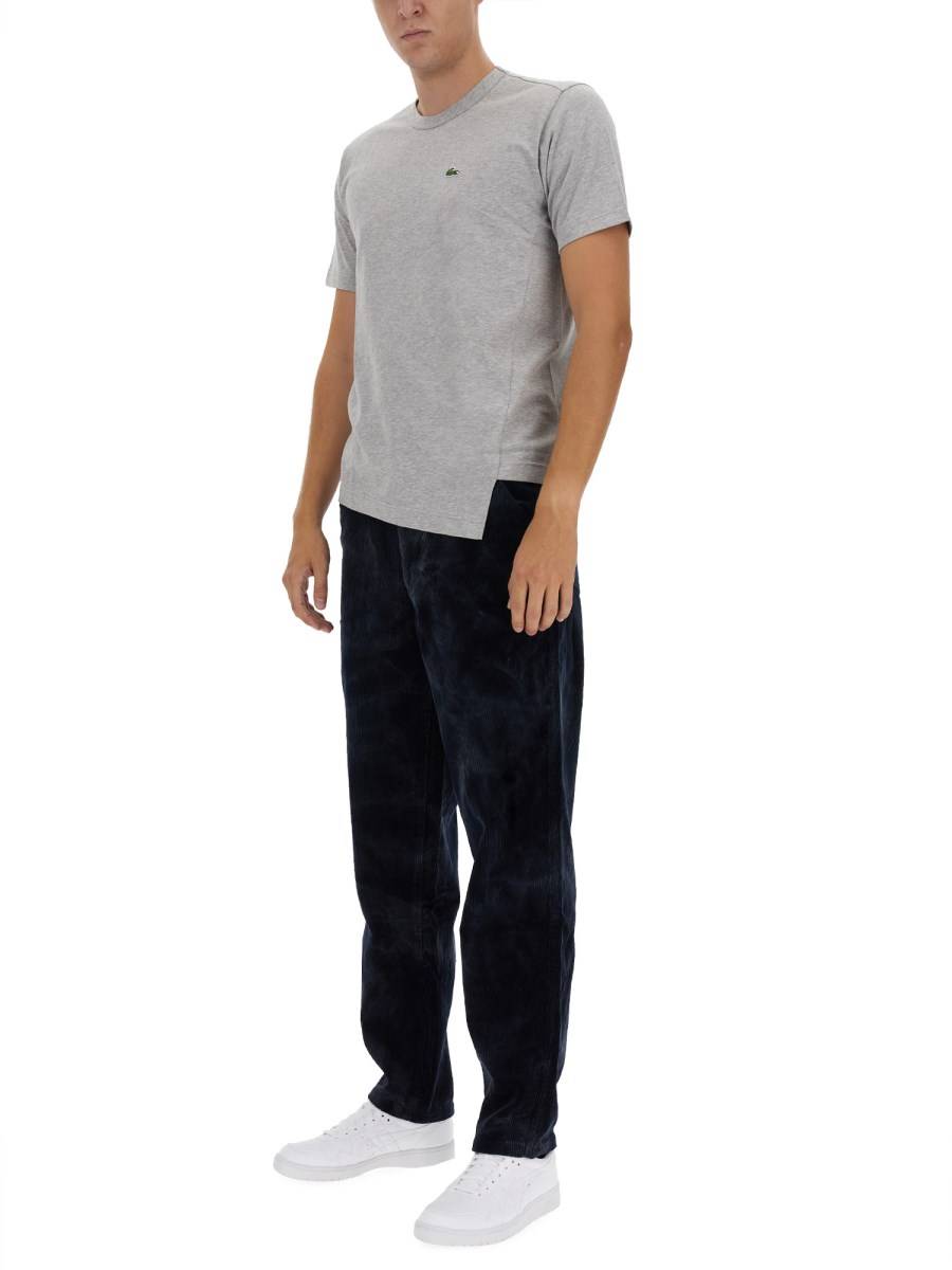 COMME DES GARCONS SHIRT PANTALONE IN VELLUTO