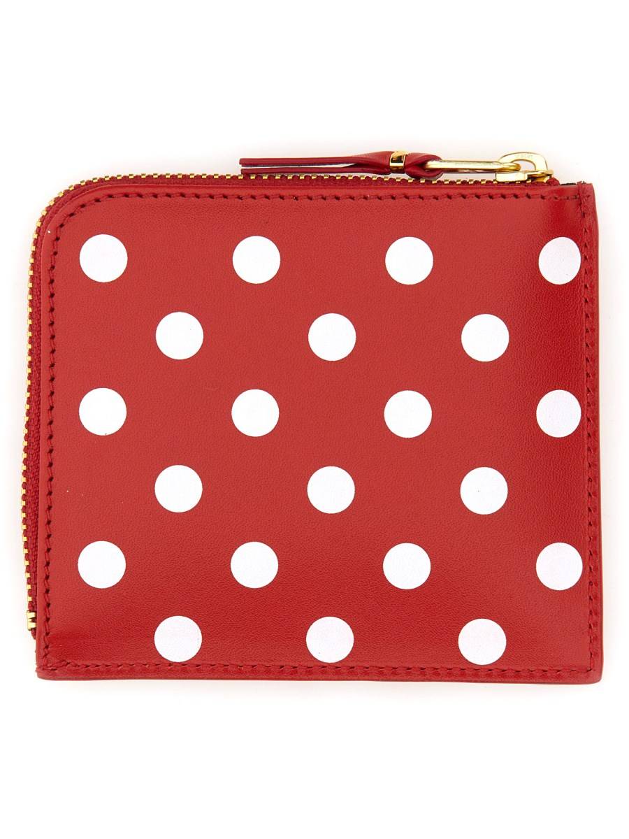 COMME DES GARCONS WALLET PORTAFOGLIO A POIS