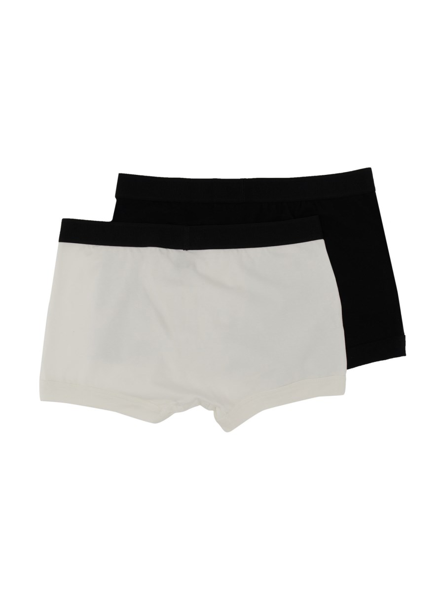 TOM FORD CONFENZIONE DA DUE BOXER IN COTONE CON LOGO
