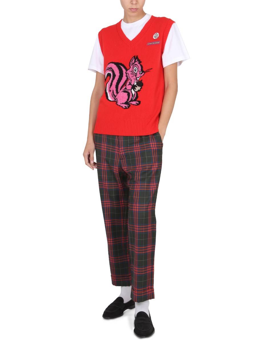 CORMIO GILET NICOLE IN MAGLIA