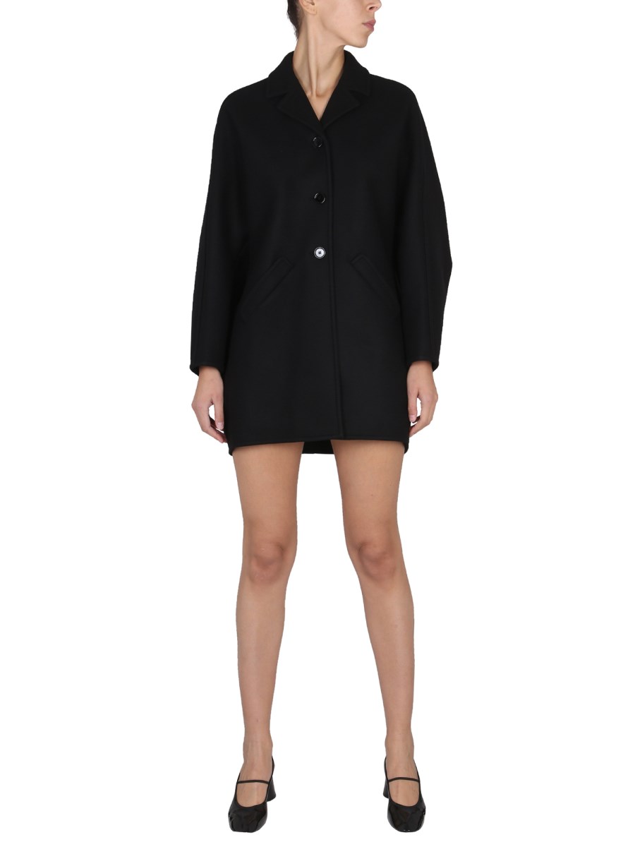 COURREGES CAPPORTO CORTO IN LANA PRISMA