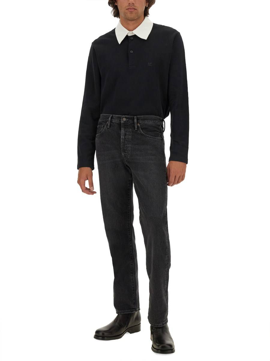 COURREGES POLO IN COTONE