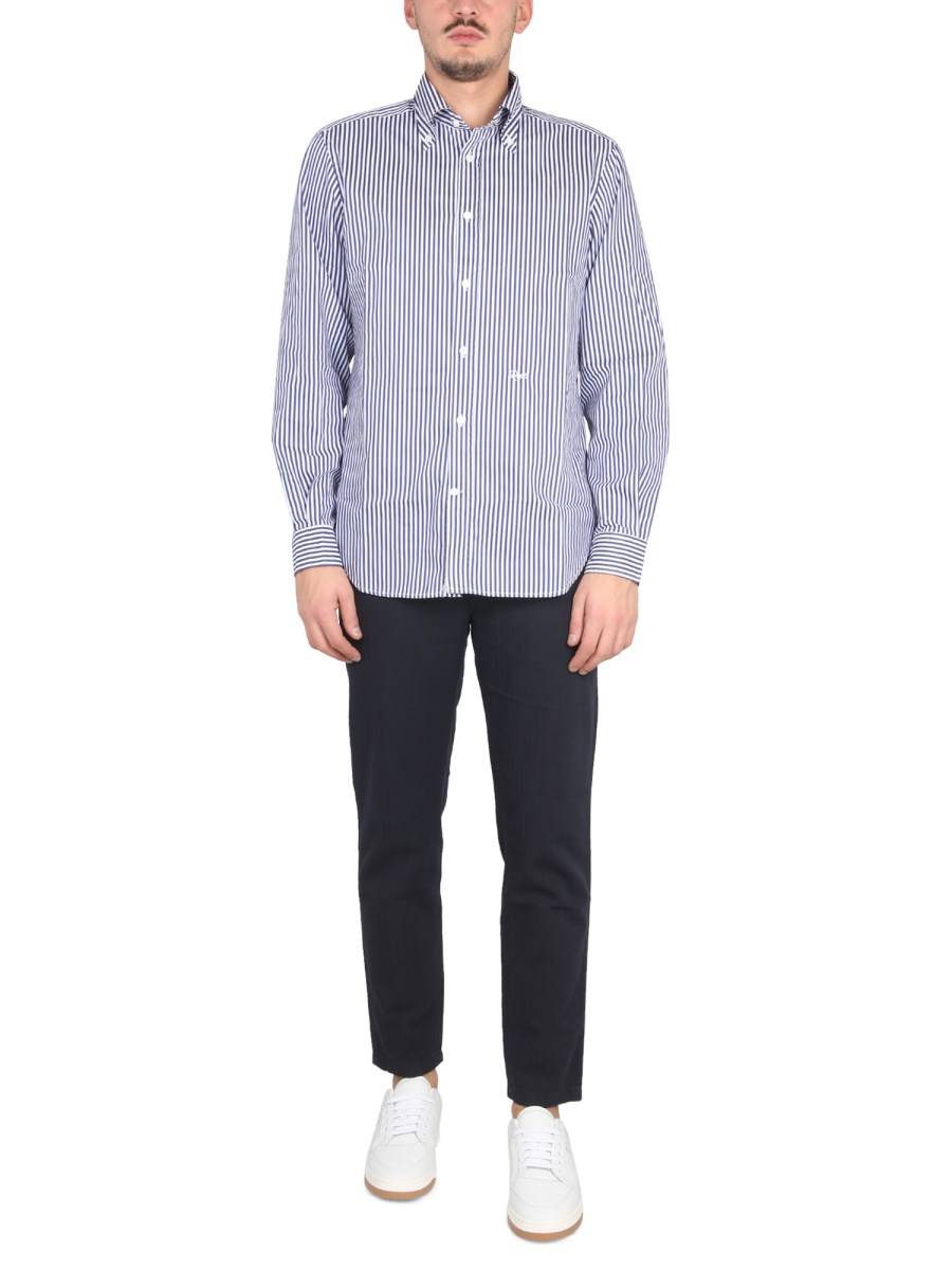 DEPARTMENT FIVE PANTALONE IN COTONE CON PATCH LOGO