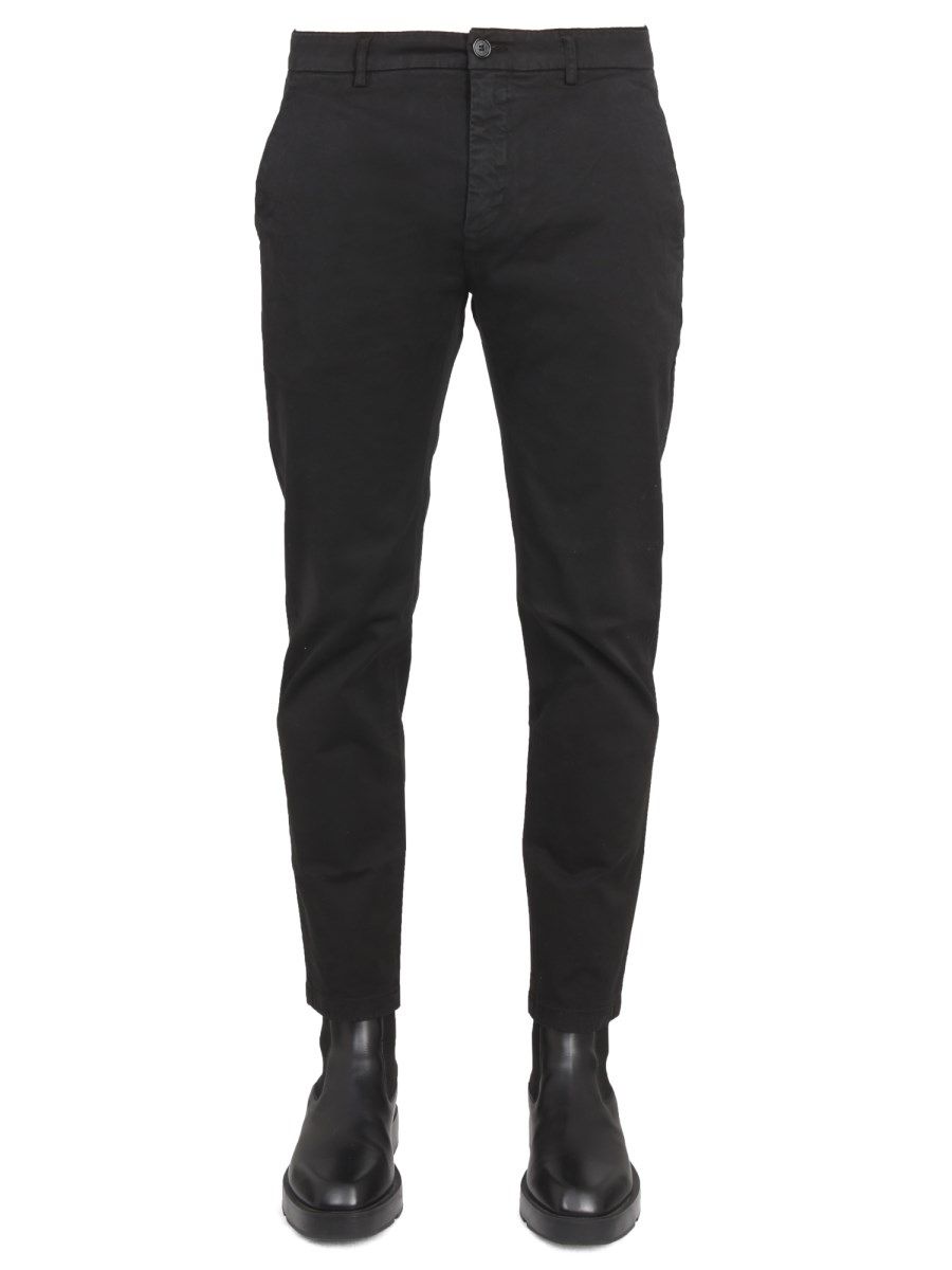 DEPARTMENT FIVE PANTALONE IN COTONE CON PATCH LOGO