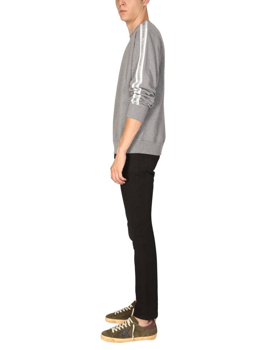 DIESEL FELPA IN COTONE CON LOGO