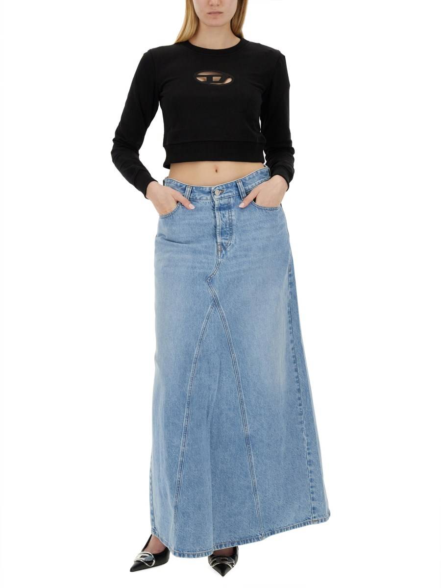 DIESEL GONNA "DE-PAGO" IN DENIM DI COTONE