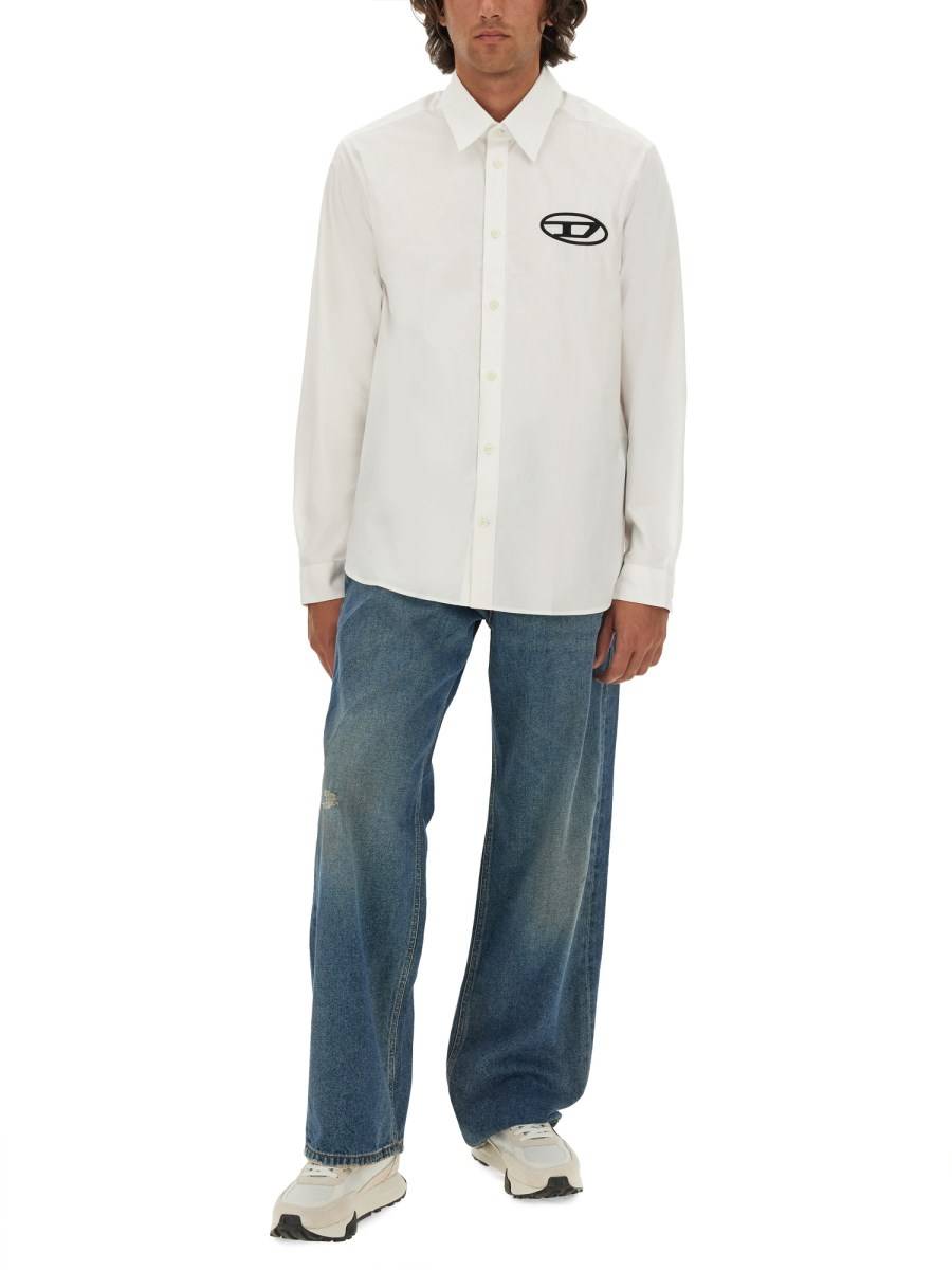 DIESEL JEANS 2001 D-MACRO IN DENIM DI COTONE