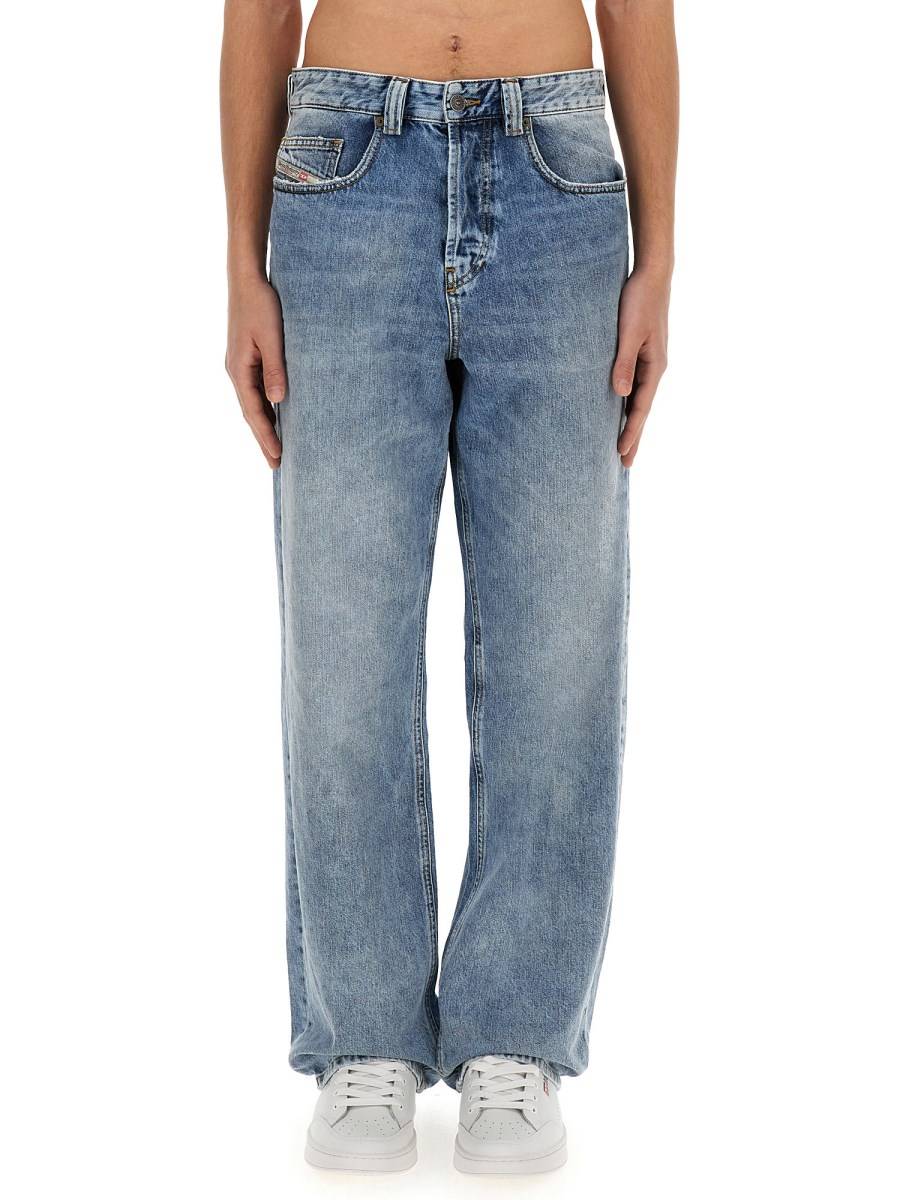 DIESEL JEANS "2001 D-MACRO" IN DENIM DI COTONE