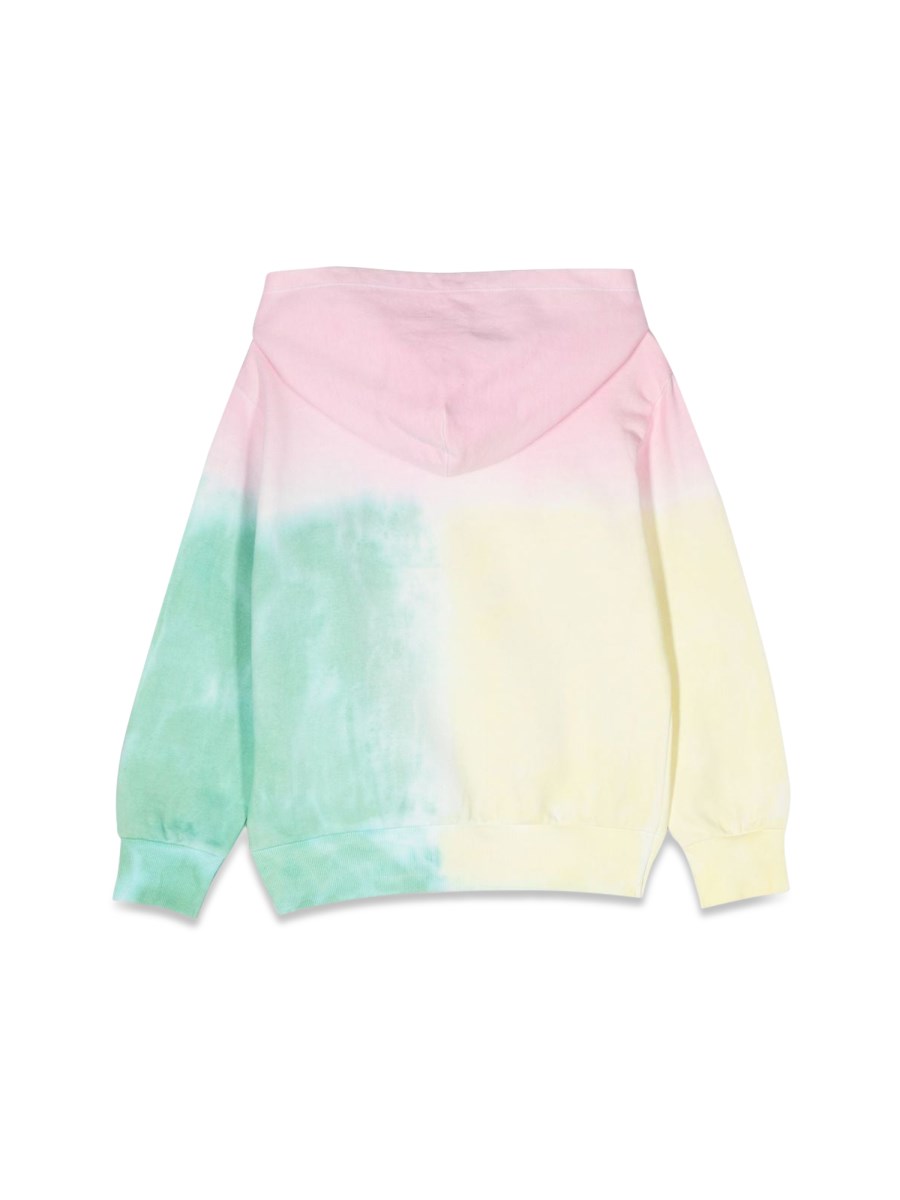 DIESEL KIDS FELPA CAPPUCCIO LOGO