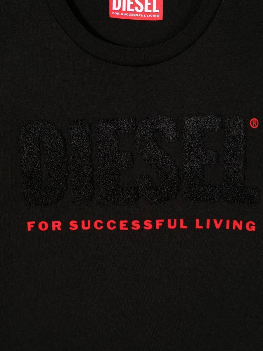DIESEL KIDS T-SHIRT SCRITTA LOGO